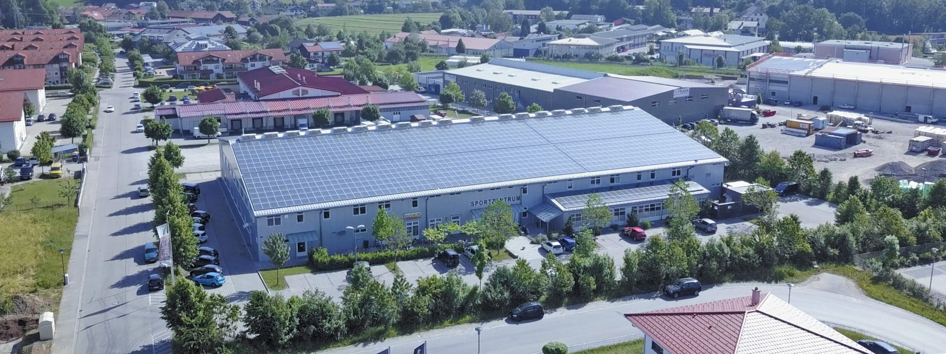 Lufbtild Sport- und Therapiezentrum Traunstein-Haslach